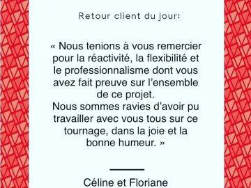 La meilleure des récompenses, le retour de nos clients sur nos collaborations ! 🙌🏻 #oscart #marquezlesesprits #entertainment #jamaisvu #shows #surmesure...